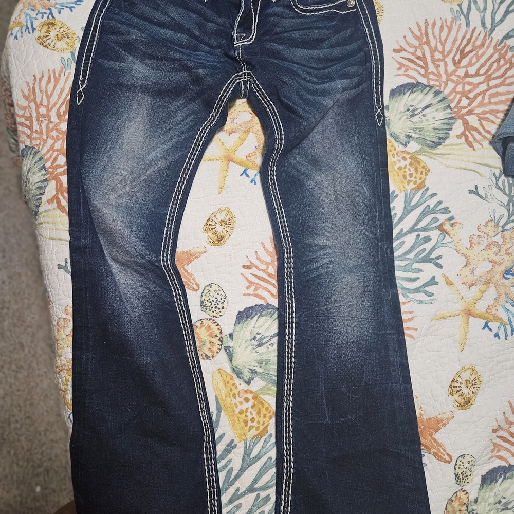 Rock Revival Indigo Boot Cut Jeans